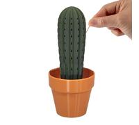 Printed Cactus Toothpick Dispenser - Succulent Printed Cactus Toothpick Holder | Creative Decor For Those Who Can't Keep Plants Alive For Drinks , Home