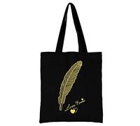 Printed Canvas reusable grocery bags, Foldable Casual Travel HandBag, Shoulder Beach Tote Bags, Shopper bag eco friendly super strong washable Storage bags Shopping bag Canvas bag for Women (Leaf)