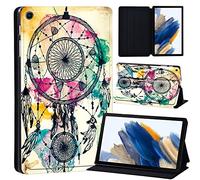 Printed Case for Samsung Galaxy Tab A8 10.5 Inch 2022 (SM-X200/X205/X207), Slim Lightweight Protective Hard Cover Trifold Stand Cover with Auto Sleep/Wake for Galaxy Tab A8 (dream catcher)
