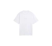 Printed Casual T-Shirt Tom Tailor Denim Blanc S