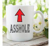 Printed Ceramic Mugs Asshole Gift Friend Boyfriend Husband Girfriend WSDMUG572