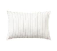 Printed cotton flannel pillowcase, EQUILIBRE, 50 x 75 cm, ESSIX