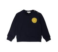 Printed Cotton-Jersey Sweatshirt - unisex - Versace - Kids Sweatshirts - Blue - 2 Y - Kids 2 Y