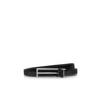 Printed Croc Metal T Loop Belt - male - Tom Ford - Belts - Black - 115 CM - Accessories 115 CM