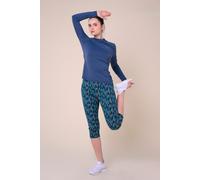 Printed Cropped Leggings Enorsia Navy 14
