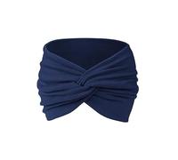 Printed Cross Yoga Headband, Boho Style & Paisley Print Hair Band Women's Wide Elastic Twist Knot Headbands Non-Slip (o,M)