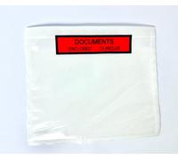 Printed Document Enclosed Wallets | Peel & Seal Clear Self-Adhesive Packing List Envelopes | for Invoices, Delivery Notes & Shipping Documents (1000, A7)