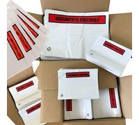 Printed Documents Enclosed Envelopes Wallets Printed Self Adhesive A6 158mm x 120mm Purely Packaging Peel and Seal - (100 Printed Documents Enclosed)