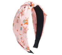 Printed Easter Headband, Wide Easter Headband - Decor Printed Knotted Headbands for Women, Easter Printed Hairstyle Accessories for Dating, Travel, Dance, Party, Wedding,