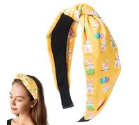 Printed Easter Headband - Women's Easter Printed Headbands Decor,Easter Print Hair Styling Accessories for Datings, Trips, Dances, Parties, Weddings, Vacations