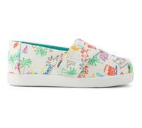 Printed Espadrilles Baby Girl Toms Classic Blanc 24,5