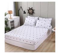 Printed Fitted Sheet Dinosaur Bed Sheet Set - Cartoon Printed Draps De Lit With Pillowcase, Elastic Fitted (Single/Twin(8,180x200x25cm King)