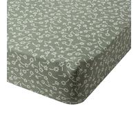 Printed Fitted Sheet in Lyocell, Emma, 160 x 200 cm, Origin