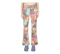 Printed Flared Jeans - female - Guess - Flare Jeans - Multicolor - W28 - Jeans W28