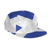 Printed Flat Brimmed Baseball Cap Unisex Snapback Cap Fashionable Baseball Cap Adjustable Trucker Hat Flat Brimmed Hat Pop Rock Hat(Scottish)