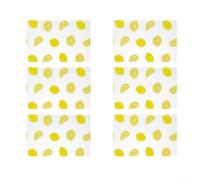 Printed Fridge Dust Pad Waterproof Oil-Proof Cuttable Kitchen Protector Mat EVA Non-Slip Shelf Liner for Refrigerator for top Cabinet Counter 45x30cm 6 Pack