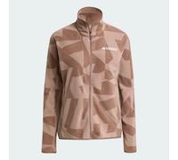 Printed full zip fleece for women adidas Terrex Multi L