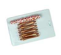 Printed Handle Crochet Hook Tool with Metal Heads Interchangeable Design