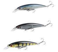 Printed Hard Attractor Long Cast Sinking Colorful Lures Sinking Stick Baits Fishing Strong Resistance Long Time Use Lightweight