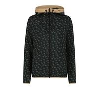 Printed hooded fleece for women CMP Noir XS