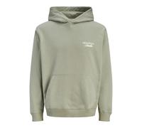 Printed hoodie with design on the back Jack & Jones Norrebro Vert L