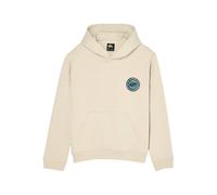 Printed Hoodie with Designs on the Chest and Back Child Quiksilver Graphic Beige 14 ans