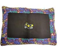 Printed I Love My Dog Bed Mattress Pillow Large 29"x39" Removable Zipped Polycotton Cover & Inner Cushion with Pure Hollowfibre Filling, Ideal Pet Pillows for Large Breeds & Senior Dogs