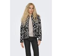 Printed Jacket Black Print
