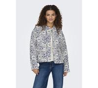 Printed Jacket Blue/White