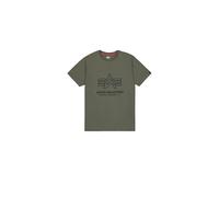 Printed logo T-shirt Alpha Industries Vert XL