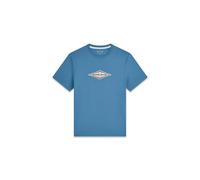 Printed logo T-shirt Guess Bleu S