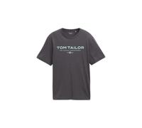 Printed logo T-shirt Tom Tailor Noir 2XL