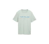 Printed logo T-shirt Tom Tailor Vert S