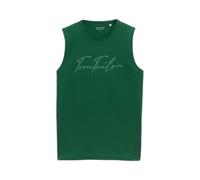 Printed Logo Vest Tom Tailor Vert 2XL