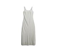 Printed long camisole dress for women Superdry Cami Blanc M