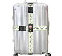Printed Luggage Tie Down Straps with Password Protect Your Valuables During Travel Fruit Buckle Travel Accessory