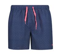 Printed Microfibre Swim Shorts CMP Bleu XL