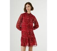 Pepe Jeans Mimi Long Sleeve Dress Red XL Women