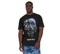 Printed oversized T-shirt Forgotten Faces Athena Heavy Noir S