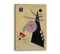 Printed Paintings Canvas Print (40x60cm): Wassily Kandinsky - Bright Unity (Helle Einheit) (1925)
