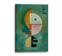 Printed Paintings Canvas Print (40x60cm): Wassily Kandinsky - Upward (Empor) (1929)