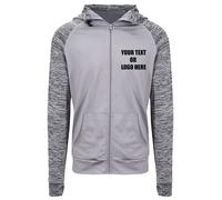 Printed Personalised Text Sports Zoodie AWDis Just Cool Training Men & Women Top