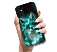 Printed Phone Case for Samsung Galaxy A35 5G Soft TPU Bumper Silicone Protective Back Cover with Pattern Design for Girls Boys - Light Fox