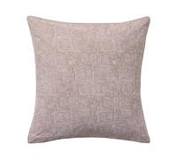 Printed pillowcase in cotton percale, GEO Mineral, 65 x 65 cm, ESSIX