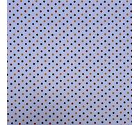 Printed Polycoton Poly Cotton Multi Spot Polka Dot Design Novelty Children's Kids Dress Craft Bunting Fancy Dress Sewing Fabric Material | 45" - 112 cm Wide (per Metre, Multi Spot Small)