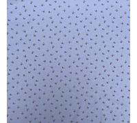 Printed Polycoton Poly Cotton Rose Bud Flower Floral Design Novelty Children's Kids Dress Craft Bunting Fancy Dress Sewing Fabric Material | 45" - 112 cm Wide (per Metre, Lilac)
