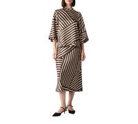 Printed Puff Sleeve Blouse for Women COMMA Marron 34