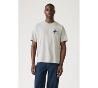 Printed Relaxed T-Shirt Grey Marl