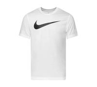 Printed Short Sleeve Round Neck T-Shirt - male - Nike - Training T-shirts & Tops - White - M - Sport M