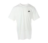 Printed Short Sleeve Round Neck T-Shirt - male - Nike - Training T-shirts & Tops - White - XL - Sport XL